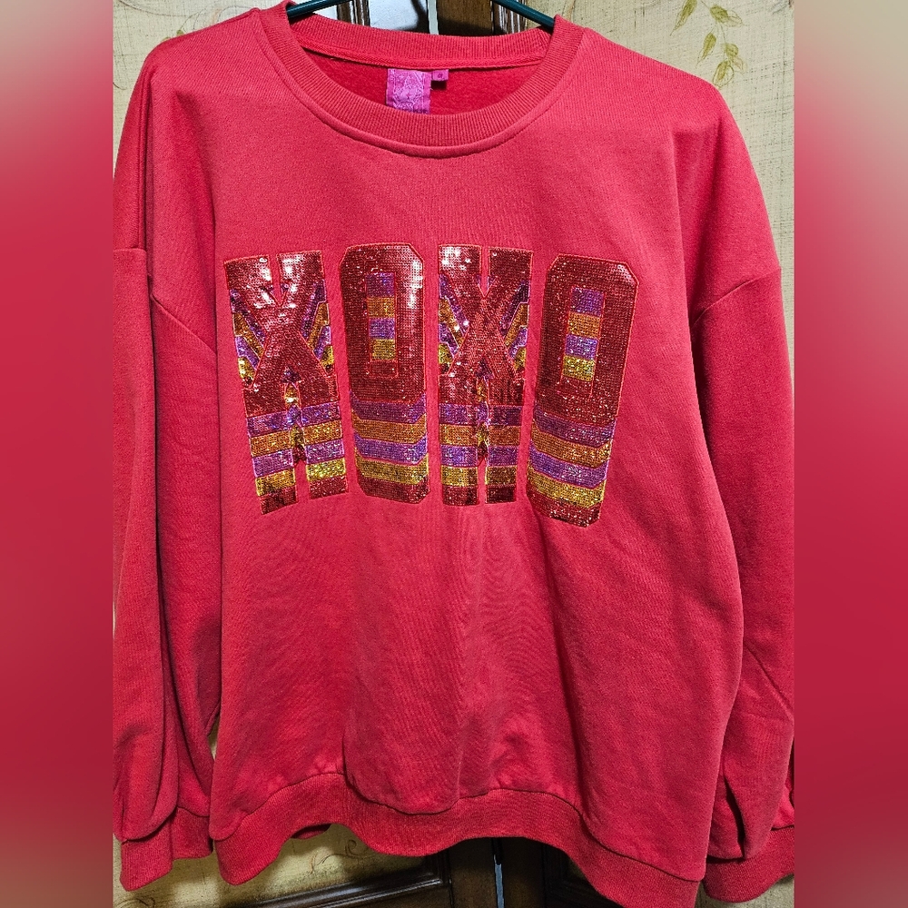 Queen of Sparkles XOXO Sweatshirt